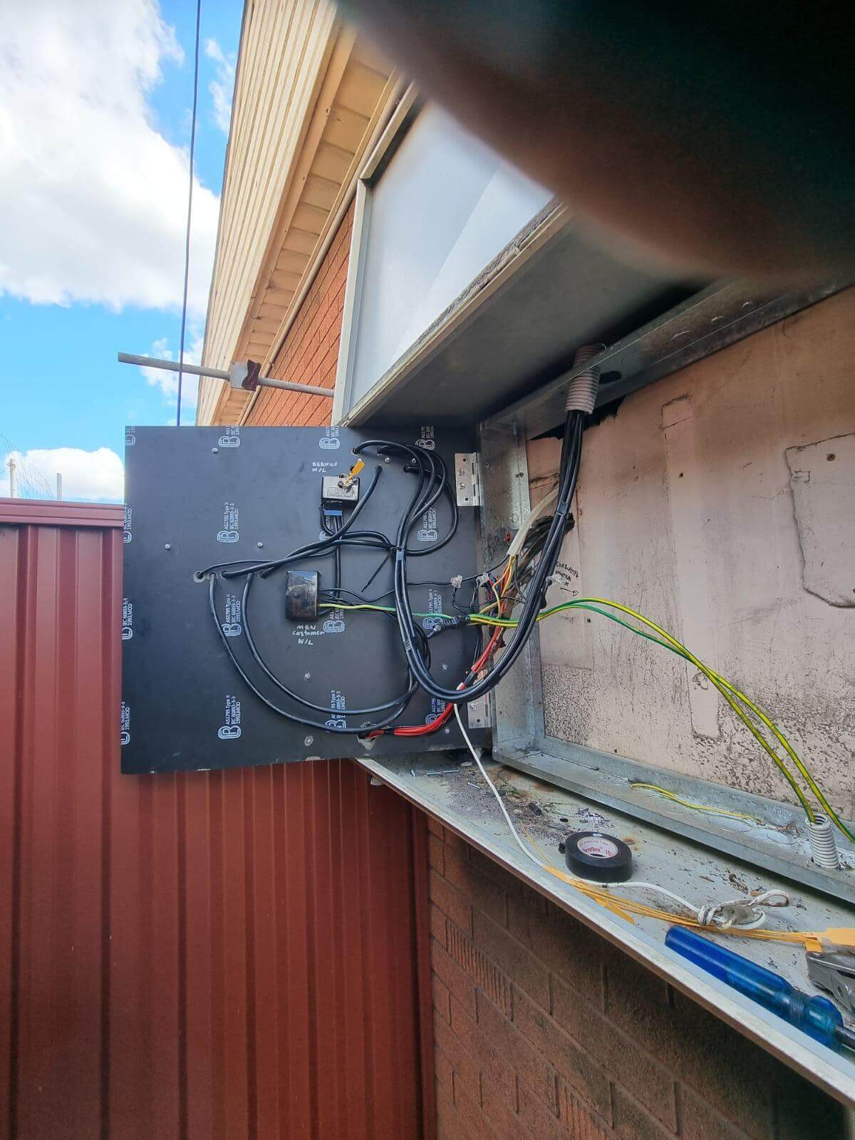 Recent electrical work